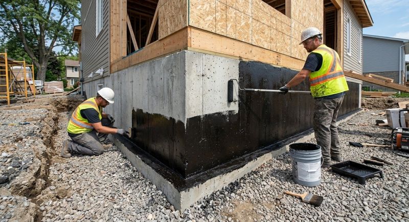 Concrete Foundation Sealing in Fredericksburg, VA