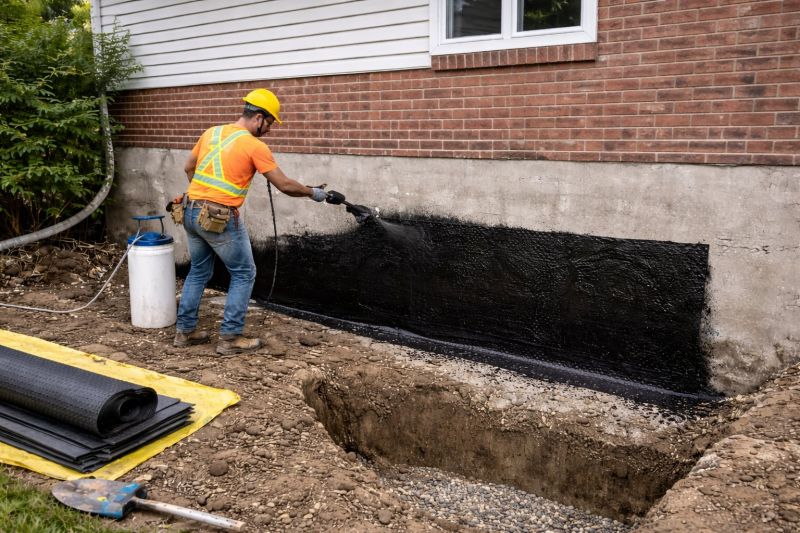 Concrete Waterproofing in Fredericksburg, VA