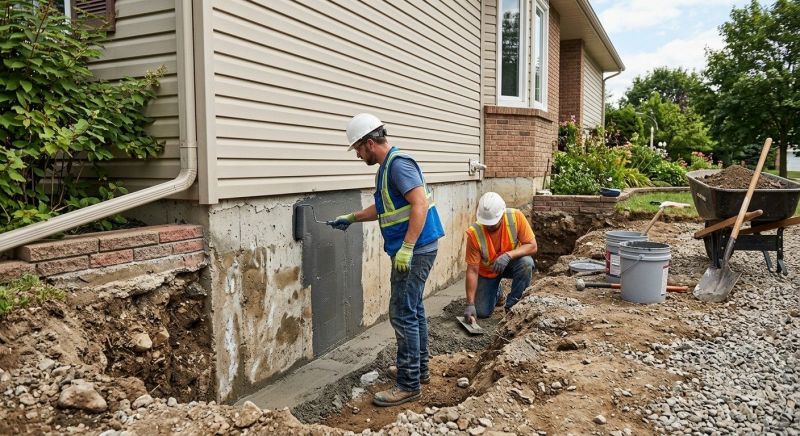 Leaking Basement Repair in Fredericksburg, VA