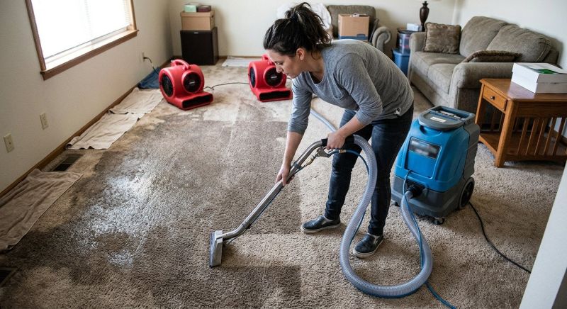 Wet Carpet Drying in Chandler, AZ