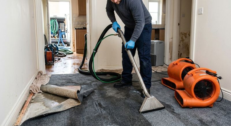 Wet Carpet Restoration in Chandler, AZ