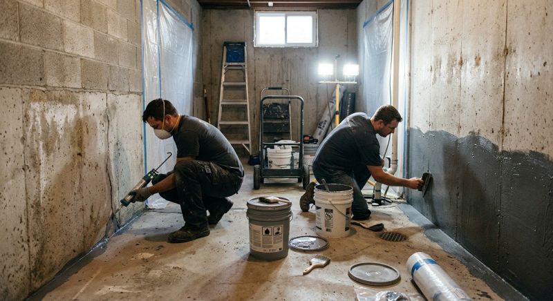 Basement Sealing Service in Grand Rapids, MI