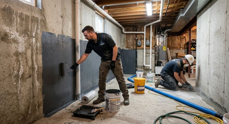 Basement Walls Waterproofing in Grand Rapids, MI