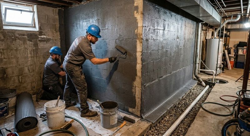 Basement Walls Waterproofing in Fort Collins, CO