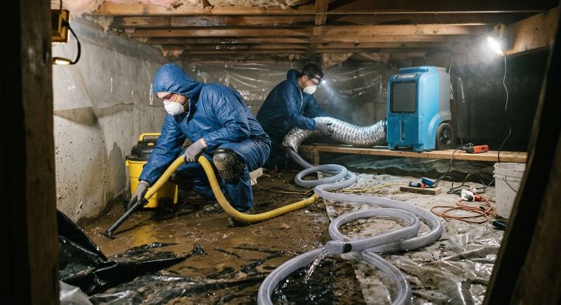 Basement Water Extraction in Chandler, AZ