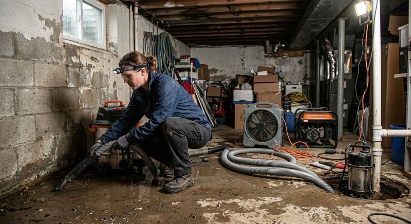 Basement Water Mitigation in Phoenix, AZ