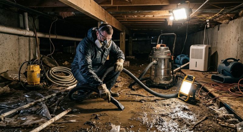 Crawl Space Water Remediation in Phoenix, AZ