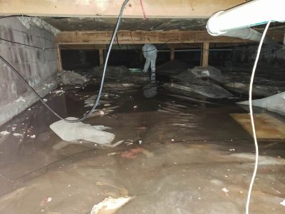 Crawlspace Water Removal in Mesa, AZ