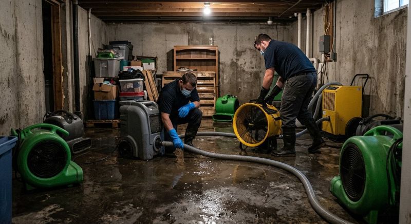 Crawlspace Water Restoration in Chandler, AZ