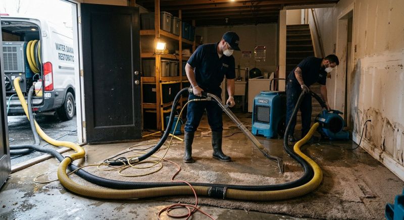 Flood Damage Cleanup in Scottsdale, AZ