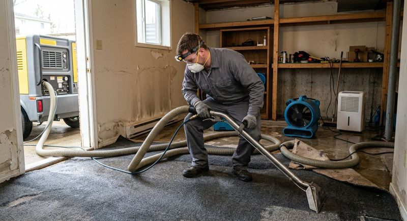 Flood Damage Restoration in Gilbert, AZ