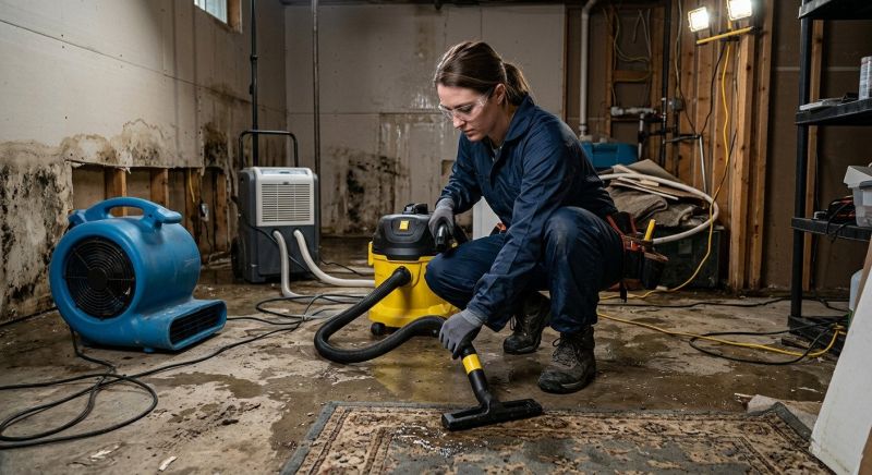 Flood Damage Restoration in Gilbert, AZ