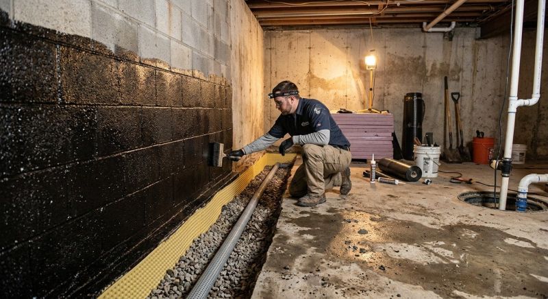 Foundation Moisture Control in Grand Rapids, MI