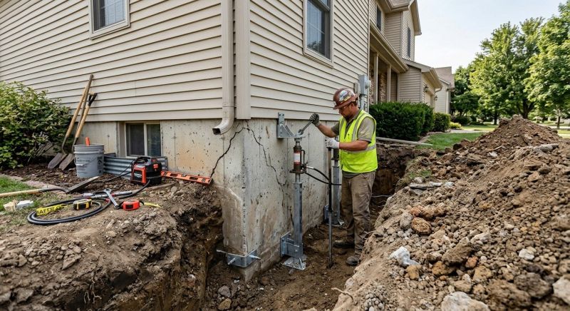 Foundation Underpinning in Columbus, OH