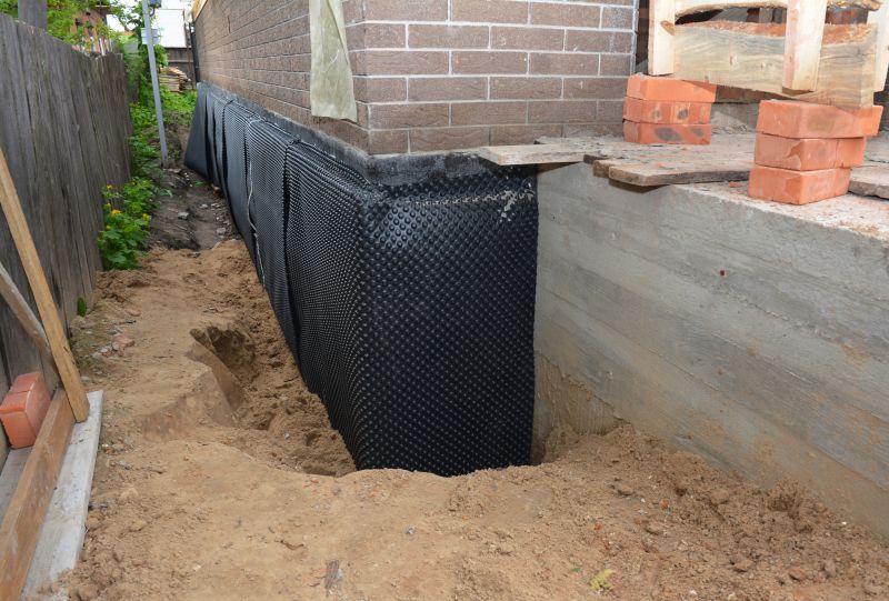 Wall Waterproofing in Fredericksburg, VA