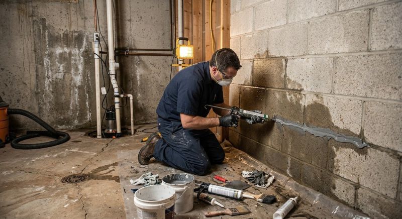 Wet Basement Repair in Fort Wayne, IN